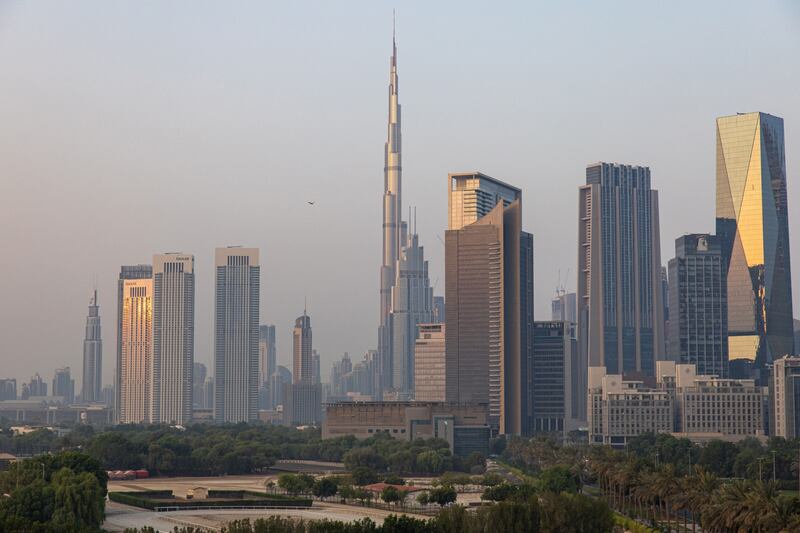 The Burj Khalifa and downtown area of Dubai. Rents are rising in the city. Bloomberg
