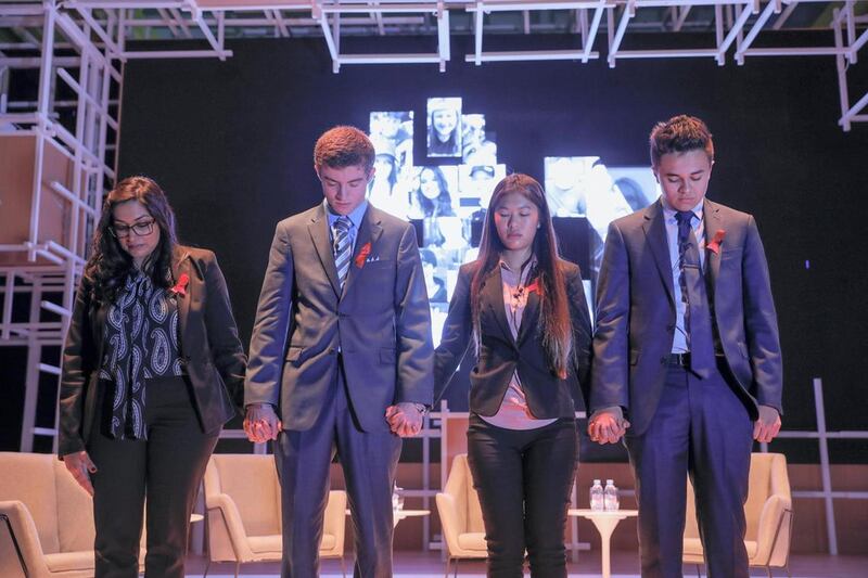 The most moving and heart-wrenching segment of this year’s Global Education and Skills Forum in Dubai was the surprise plenary featuring the survivors of the Parkland High School shooting in Florida on February 14, in which 17 people died. Victor Besa / The National