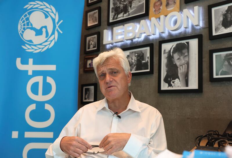 Edouard Beigbeder, the head of Unicef in Lebanon, told Reuters that about one third of children in Lebanon – including Syrian children – are not attending school. 'We have worrying numbers ... more employed in the labour [sector in Lebanon], and some girls getting into early child marriage,' he said.