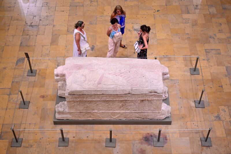 Lebanon is allowing people to visit the National Museum for free. EPA