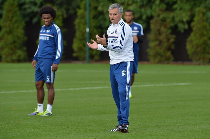 The purchase of Willian, left, by Jose Mourinho supplemented an attacking midfield department already overstocked. Darren Walsh / AP Photo