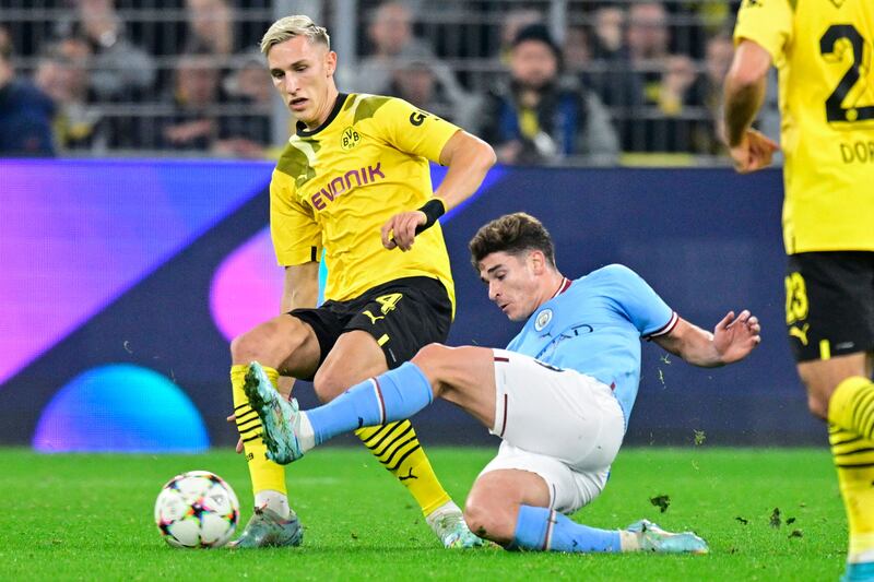 Julian Alvarez 5 – Played as a no.10 behind Haaland, but had to wait until midway through the second half to get his first sniff at goal. Kobel saved. AFP