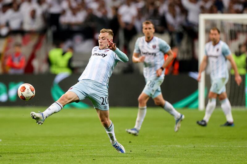 Jarrod Bowen 7 - Loves doing the dirty work just as much as being an attacking threat, but couldn’t really build on the latter. EPA