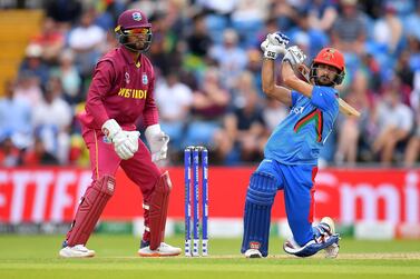 Ikram Alikhil broke the record for highest score by an 18 year old at the Cricket World Cup as he hit 86 in his side's loss to the West Indies. Getty