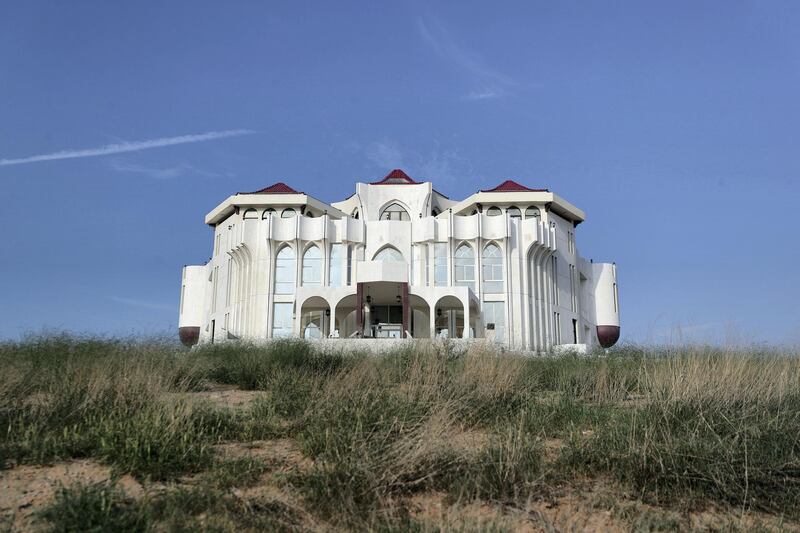 Ras Al Khaimah, United Arab Emirates - Reporter: Anna Zacharias: A look inside Al Qasimi Haunted Palace. Thursday, January 2nd, 2020. Ras Al Khaimah. Chris Whiteoak / The National