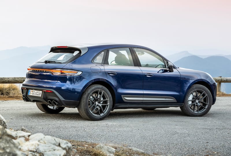 The all-wheel-drive system has been tweaked for more rear-bias, making the Macan T a nimbler device on winding roads.