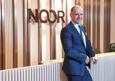 Dubai, U.A.E., October 23, 2018.   Interview John Iossifidis, CEO of Noor Bank for Money & Me .
Victor Besa / The National
Section:  BZ
Reporter:  David Dunn