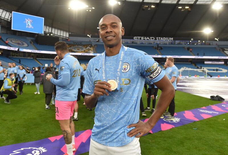 Fernandinho 8 – City’s Captain produced a classic performance in the defensive midfield role; he not only assisted Aguero from a stellar cross, but he also won the ball back in the build-up for two more City goals. EPA