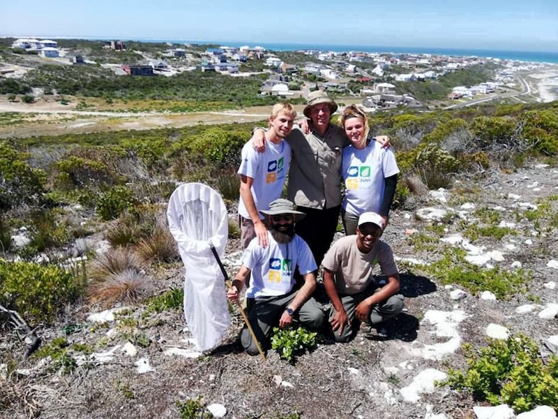 The Grootbos conservation team. coutesy: MBZ Fund Relief Grants