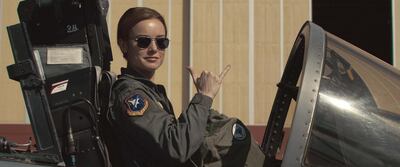Marvel Studios' CAPTAIN MARVEL..Captain Marvel (Brie Larson). Photo: Film Frame / Marvel Studios 
