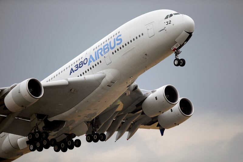 Airbus plans to deliver more than 600 aircraft this year with plans to launch an A350 freighter. AP
