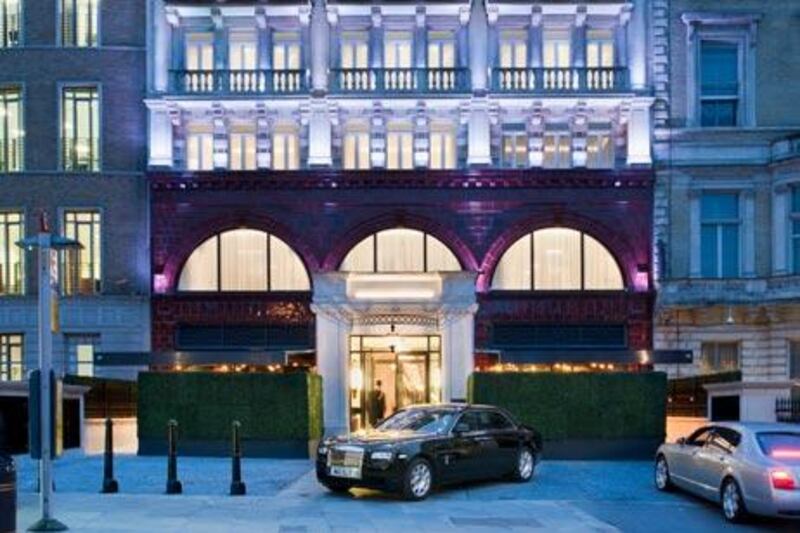 The exterior of the Wellesley Hotel, London. Michelle Chaplow for The National