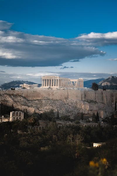 Athens' famed Acropolis. Unsplash
