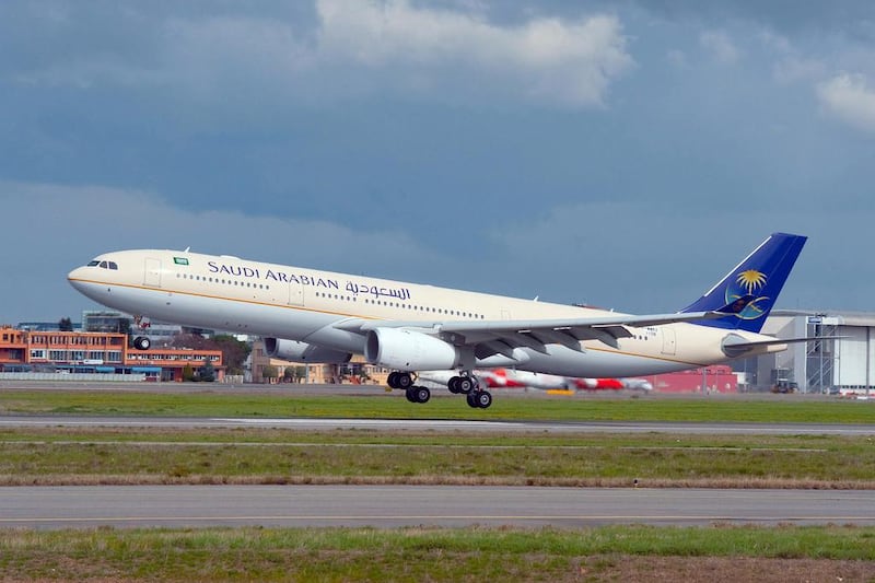 Saudia has a fleet of 170 aircraft with an average age of five years. EPA