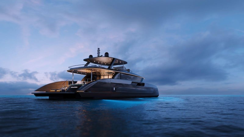 Luxury catamarans are being produced at Sunreef Yachts shipyard that has opened in Ras Al Khaimah. Photo: Sunreef Yachts