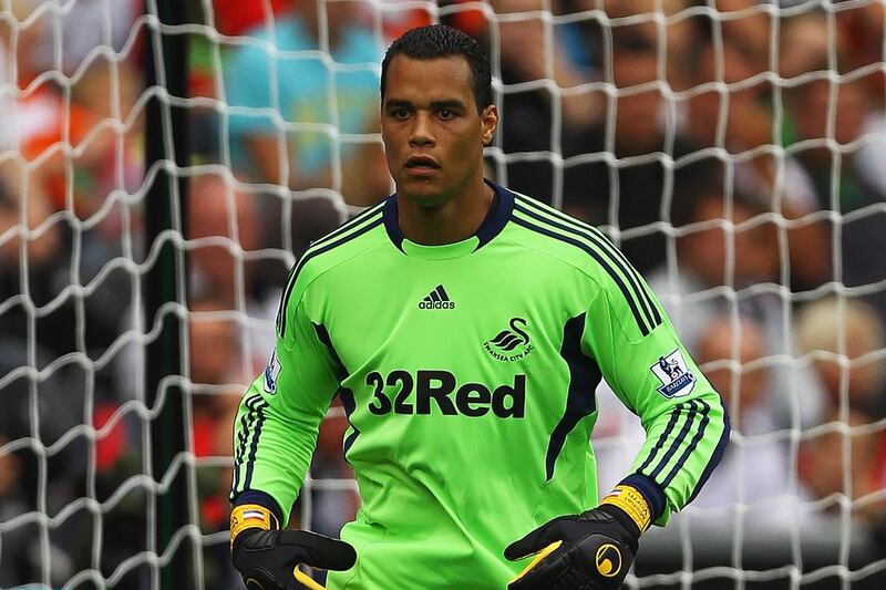 Michael Vorm made one appearance for the Netherlands at the 2014 World Cup. Matthew Lewis / Getty Images
