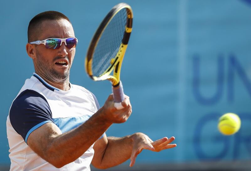 Viktor Troicki lost to Novak Djokovic in Belgrade. Getty