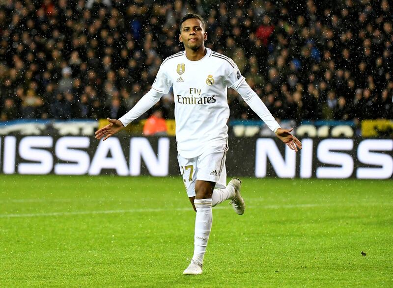 Rodrygo (Real Madrid) - The Brazilian, 19, has found his integration into the Bernabeu first team somewhat slow, but is considered a future star. A Brazil international, Rodrygo caught the eye with his dribbling and deadeye finishing. Joined from Santos in 2018 for a reported €45m, then announced his arrival by coming off the bench against Osasuna to score within a minute of his league debut. Two months later, he struck a hat-trick in the Champions League clash with Galatasaray. Reuters