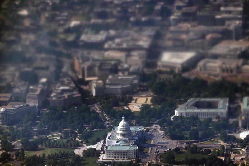 The US Capitol in Washington, where Congress is working on a deal on raising the debt ceiling. AFP