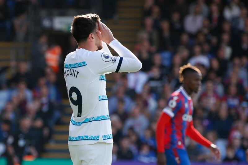 Mason Mount – 6 Found by Havertz in the box, Mount headed wide of the post. Soon after, he could only find the side-netting from an indirect free-kick. Booked. 

AP