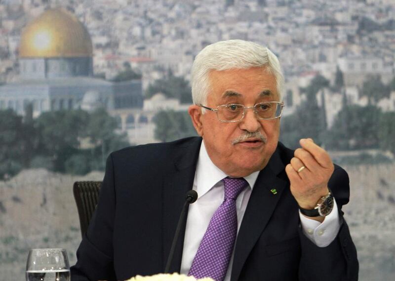 Is the Palestinian president Mahmoud Abbas really acting like the autocratic mayor of Ramallah rather than the responsible national leader of Palestine? Nasser Shiyoukhi / AP