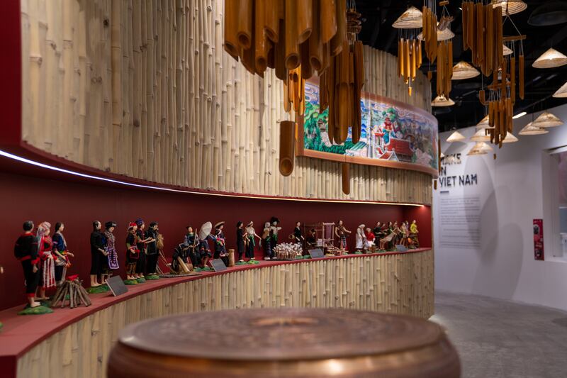 The interior of Vietnam's pavilion. Photo: Expo 2020