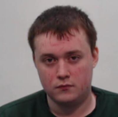 Sam Imrie has been found guilty of terrorism offences. Photo: Police Scotland