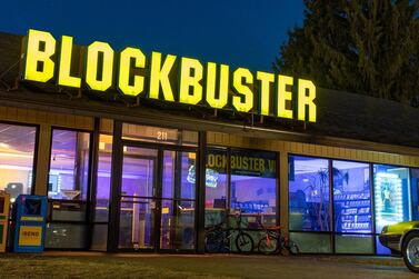 The world's last Blockbuster video store in Oregon is inviting film fans to spend the night for a film-themed sleepover. Courtesy Airbnb