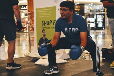 Residents take part in free-to-attend Get Fit Abu Dhabi activities in Dalma Mall