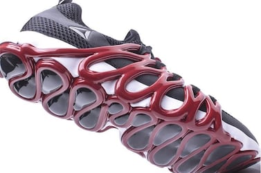 The 3D printed Liquid Speed shoe by Reebok. Courtesy Reebok