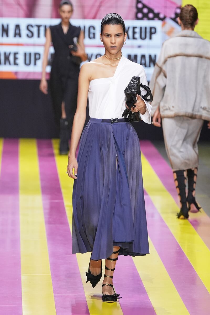 Dior's creative director Maria Grazia Chiuri delivered a collection for spring/summer that was beautifully underplayed