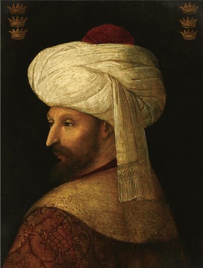 The Sultan Mehmet II, 16th century. Private Collection. (Photo by Fine Art Images/Heritage Images/Getty Images)