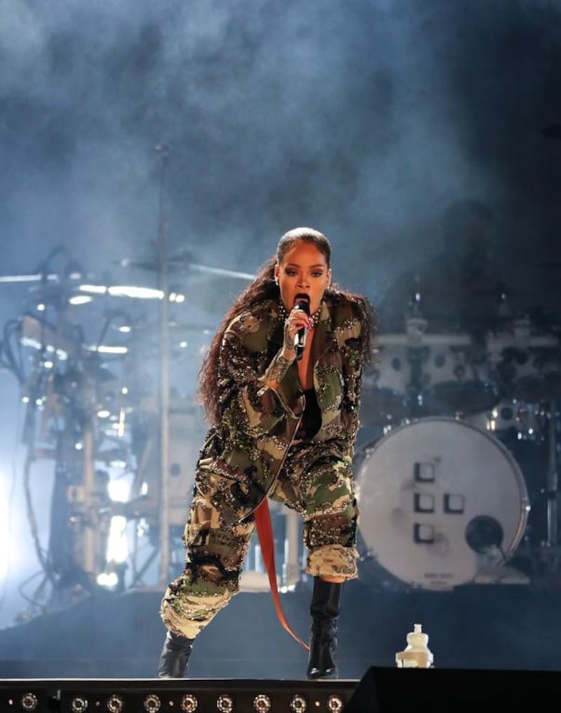Rihanna once again wowed the crowd at du Arena much like she did back in 2013. Courtesy Flash Entertainment