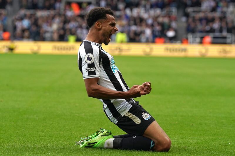 Newcastle United 5 (Guimaraes 21, 56, Murphy 28', Almiron 82', Pinnock og 90') Brentford 1 (Toney pen 54'): Newcastle marked a year since their takeover by a Saudi-led consortium by thrashing Brentford on Tyneside, aided by a woeful Bees defensive peformance. Magpies manager Eddie Howe said. "We had a slow start but responded to that with the first goal and that changed it for us." PA