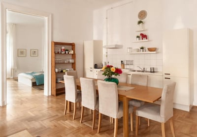 Michael O'Riordan Budapest apartment, which has proven popular on Air Bnb.