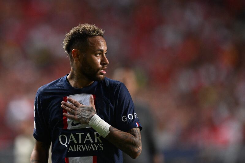 PSG's Brazilian forward Neymar. AFP