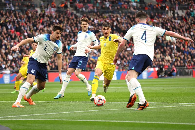 Harry Maguire 7 – Did his job well, and his diagonal passes got England moving forward. Had two free headers late on; the first was almost converted by Gallagher, the second finished inches over the post.

AP