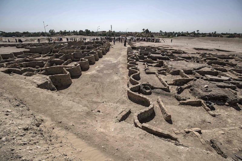 The newly unearthed city is located between the temple of King Rameses III and the colossi of Amenhotep III on the west bank of the Nile in Luxor. The city continued to be used by Amenhotep III's grandson Tutankhamun, and then his successor King Ay. AFP