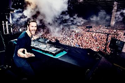 A handout photo of DJ David Guetta (Courtesy: TAG Heuer) *** Local Caption ***  BLOG07ap-tag-guetta.jpg