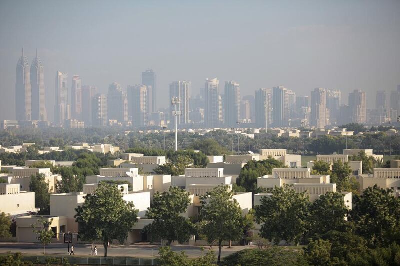 The Dubai property market has peaked according to a new report from JLL. Sarah Dea / The National