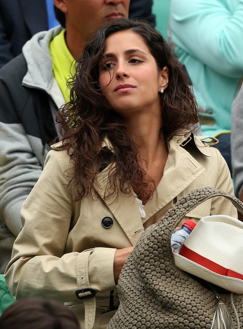 PARIS, FRANCE - JUNE 09:  Xisca Perello, the girlfriend of Rafael Nadal of Spain watches his Men's Singles final match against David Ferrer of Spain during day fifteen of the French Open at Roland Garros on June 9, 2013 in Paris, France.  (Photo by Clive Brunskill/Getty Images) *** Local Caption ***  170235931.jpg