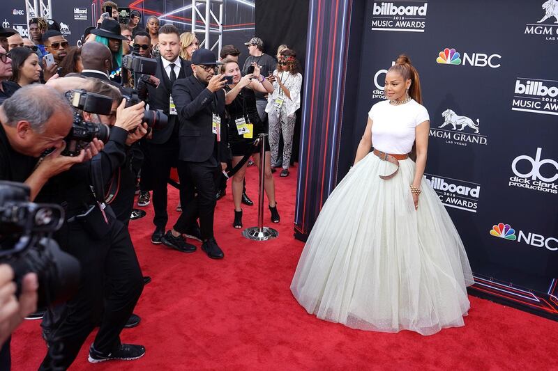 US singer-songwriter Janet Jackson spoke up for women on the night: "Women have made it clear that we no longer will be controlled, manipulated or abused. I stand with those women and with those men equally outraged by discrimination who support us in heart and mind," she said onstage.