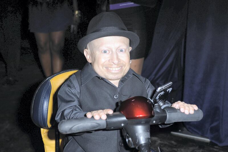 MIAMI, FL - NOVEMBER 20:  Verne Troyer arrives at Best Buddies Miami Gala 2015 at Ice Palace on November 20, 2015 in Miami, Florida.  (Photo by Sergi Alexander/Getty Images)