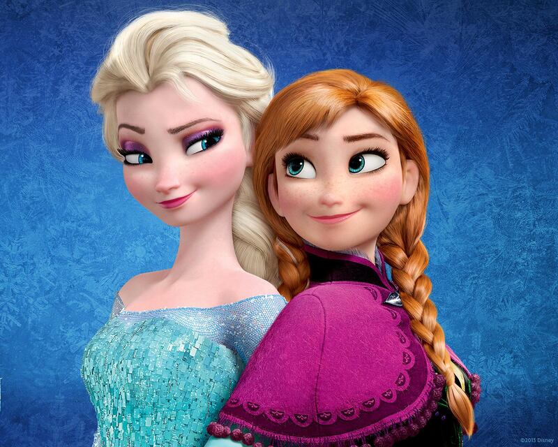 The princesses from Frozen
CREDIT: Disney 