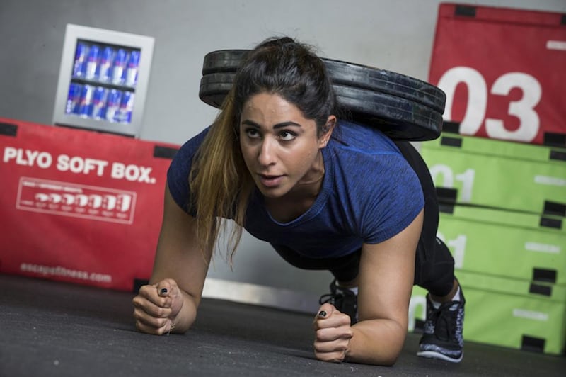 Shaikha Al Qassimi is a professional CrossFit athlete who represents Red Bull. Courtesy Red Bull