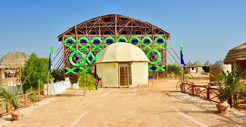 The Zero Carbon Cultural Centre in Makli, Sindh, Pakistan. Photo: Heritage Foundation of Pakistan