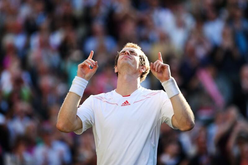 Andy Murray, the reigning Wimbledon champion, returns to competitive action in the Mubadala World Tennis Championship today. Julian Finney / Getty Images

