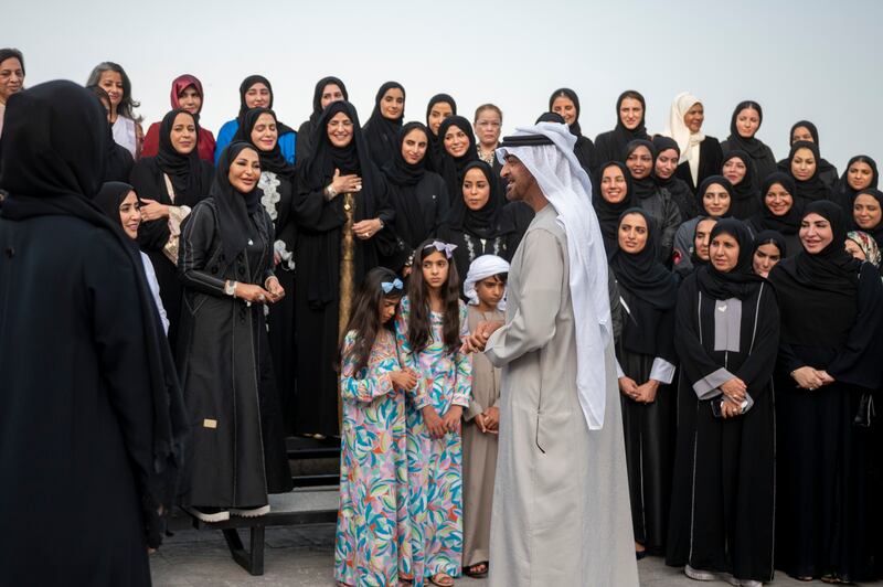 The day was marked at various events across the UAE, including the Forbes 30/50 summit in Abu Dhabi at which former US secretary of state Hillary Clinton spoke.