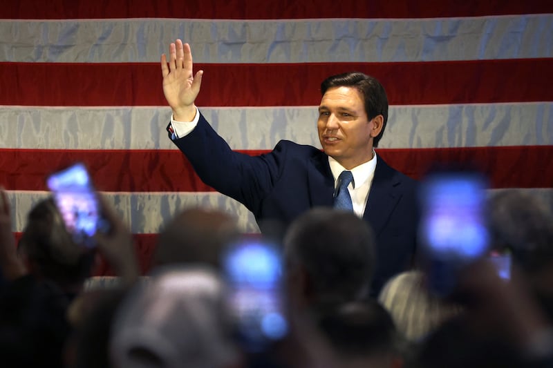 Republican Florida Governor Ron DeSantis is expected to announce his candidacy for president in the coming weeks or months. AFP