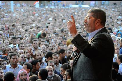 Mohamed Morsi. AP